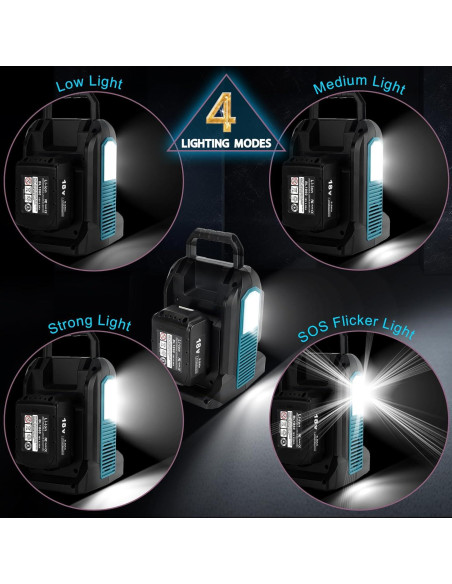 Inversor 350W para Baterías Li-ion Makita 18V LXT