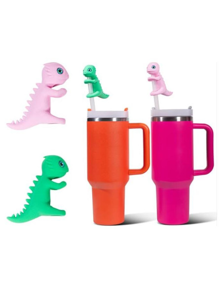 Tapa de Pajita Dragón Bebé PETS AND MORE para Tumbler 30oz