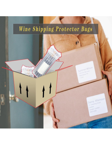 10 Fundas Protectoras para Botellas de Vino STAYWILD