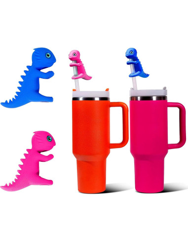 Tapa de Pajita Dragón Bebé PETS AND MORE para Tumbler 30oz