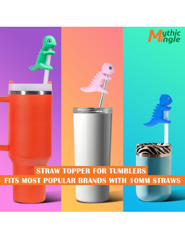 Tapa de Pajita Dragón Bebé PETS AND MORE para Tumbler 30oz