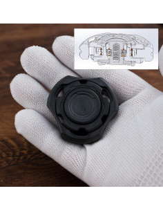 Spinner Antiestrés DjuiinoStar DFS-03 de Zirconio 48mm 2