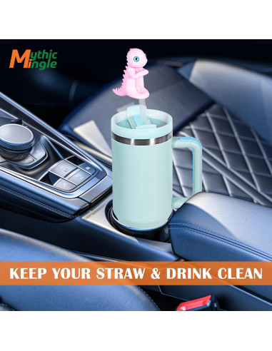 Tapa de Pajita Dragón Bebé PETS AND MORE para Tumbler 30oz