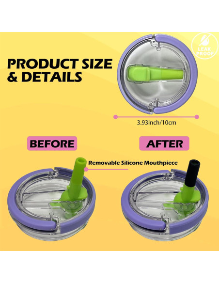 Tapa de Reemplazo para Taza Stanley 40 oz Sztumbo Negra