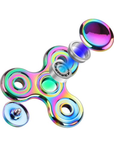 Fidget Spinner ATESSON Alivio Estrés Rodamiento Acero Inoxidable