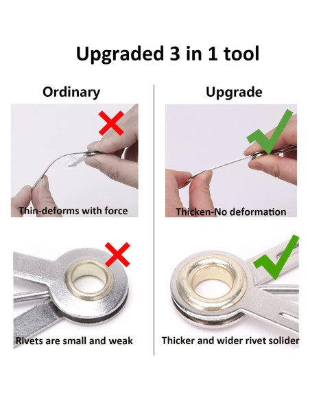 50 Pantallas de Tubo Acero Inoxidable 1.27-1.90 cm con Herramienta