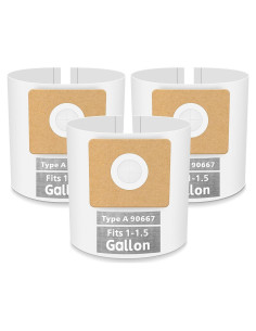 Paquete de 3 Bolsas de Vacío PETOX 1.5 Galones Tipo A 90667