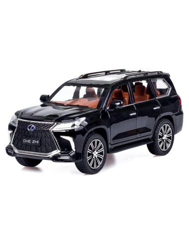 Modelo de Coche de Fundición 1:24 BHYDRY con Luz y Sonido