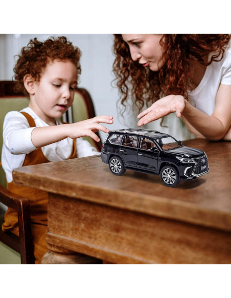 Modelo de Coche de Fundición 1:24 BHYDRY con Luz y Sonido