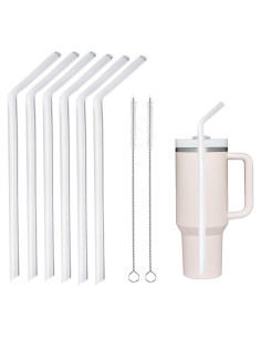 Pajitas de Silicona Reutilizables WK IEASON para Tumbler Owala 30.48 cm