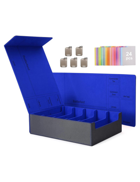 Caja de Almacenamiento de Cartas Venssu 5 Filas 3800+ Cartas