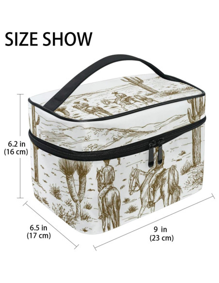 Bolsa de Cosméticos de Viaje Kigai Grande 22.86x16.51cm