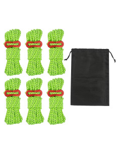 Cuerdas de Tienda Reflectantes Smithok 5m 6 Paquete 4mm