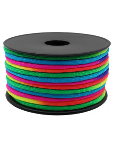Cuerda de Paracaídas Nylon 4mm 25m Arcoíris Fashion Lab