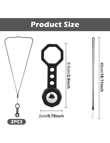 Buscador de Estudio Magnético 2 Pcs Trasylph 6.6x2cm