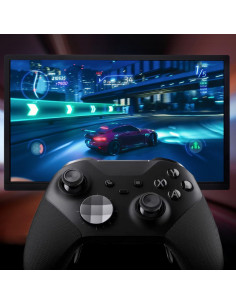 Kit 17 en 1 Accesorios Reemplazo Thumbsticks Metal Xbox One Elite 2