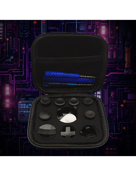 Kit 17 en 1 Accesorios Reemplazo Thumbsticks Metal Xbox One Elite
