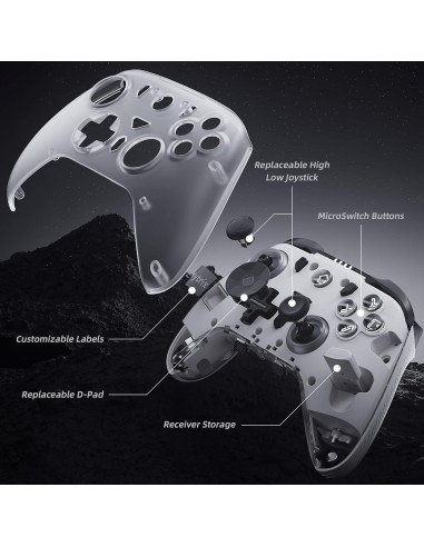 Controlador Pro Mytrix para PC y Móvil, Inalámbrico 2.4G