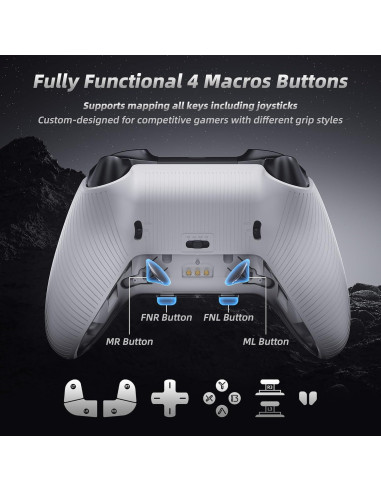 Controlador Pro Mytrix para PC y Móvil, Inalámbrico 2.4G