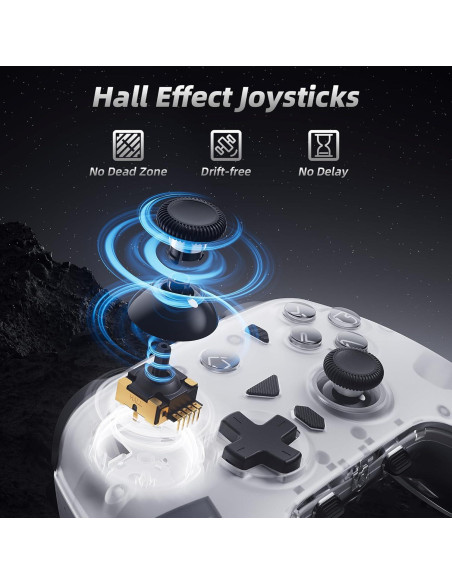 Controlador Pro Mytrix para PC y Móvil, Inalámbrico 2.4G