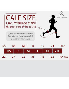 Manguitos de Compresión Rymora para Pantorrillas Unisex - Alivio Dolor 20-30 mmHg 2