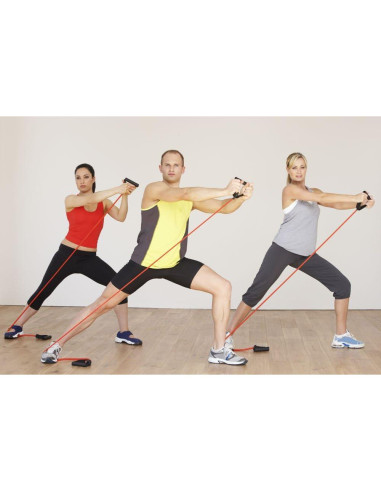 Banda de Resistencia Media Crown Sporting Goods 5.44 kg Rojo