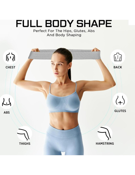 24 Bandas de Resistencia Bunnycool para Ejercicio y Fitness