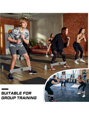 24 Bandas de Resistencia Bunnycool para Ejercicio y Fitness