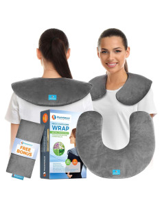 Funda Calentable para Cuello y Hombros PhysioNatural 28x18cm