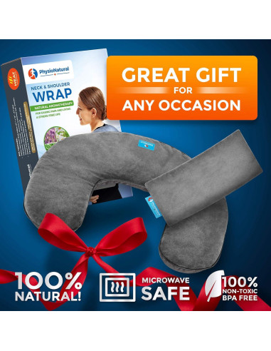 Funda Calentable para Cuello y Hombros PhysioNatural 28x18cm