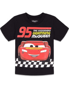 Camisetas Disney Pixar Cars para Niños - 5T Multicolor 2