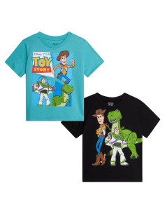 Camisetas Gráficas Disney Toy Story 2 Piezas Niños 5-6 Años