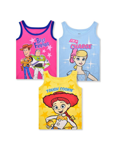 Pack de Camisetas Sin Mangas Disney Toy Story Niñas 4T