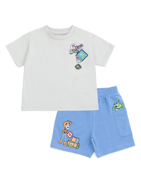 Conjunto camiseta y pantalones cortos Disney 0-18 meses