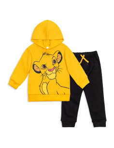 Conjunto sudadera capucha y pantalones Disney El Rey León 4T