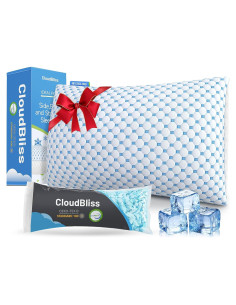 Almohada Ajustable CloudBliss Espuma Viscoelástica Queen