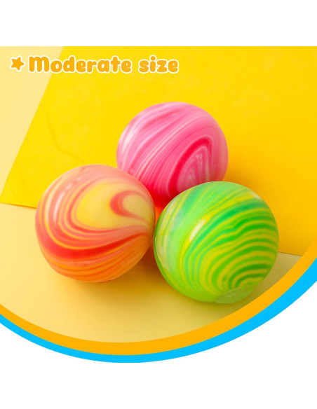 Pelota Antiestrés Estirable LOVESTOWN, 6.35 cm, 3 Colores