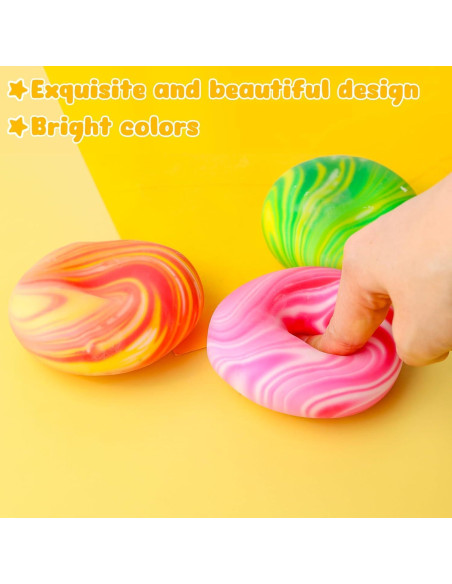 Pelota Antiestrés Estirable LOVESTOWN, 6.35 cm, 3 Colores