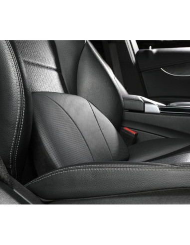 Cojín Lumbar POKSRI Cuero de Vaca 39x22 cm Espuma Memoria