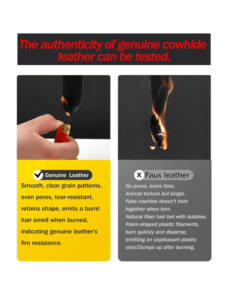 Cojín Lumbar POKSRI Cuero de Vaca 39x22 cm Espuma Memoria