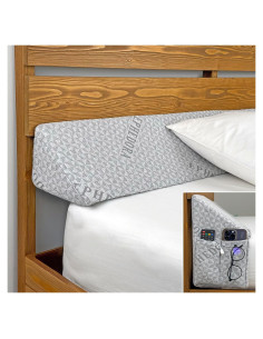 Cojín en Cuña EPHEDORA King Espuma Viscoelástica Gris