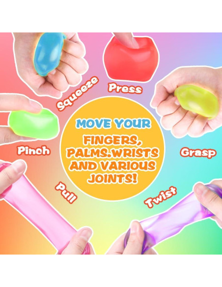 8 Cubos de Estrés DIYDEC 3.5cm Alivio de Ansiedad Colores Vivos