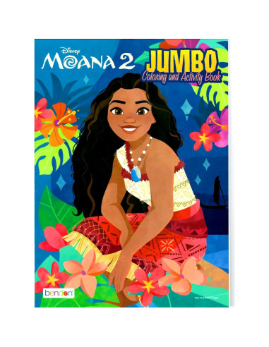 Conjunto de Libros para Colorear Disney Moana - 2 Libros y Más