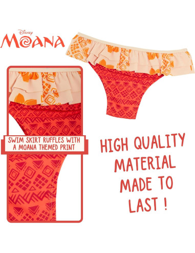 Tankini Moana Disney Niñas 2 Piezas Deluxe 9-10 Años