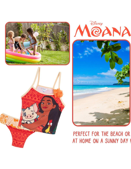 Tankini Moana Disney Niñas 2 Piezas Deluxe 9-10 Años