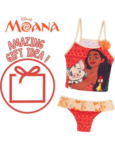 Tankini Moana Disney Niñas 2 Piezas Deluxe 9-10 Años