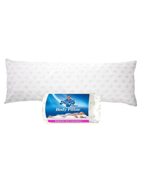 Almohada Corporal MyPillow 137x46 cm Suave y Lavable