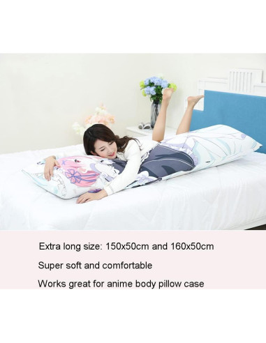 Almohada Corporal Completa Zituop 150x50cm Refrigerante