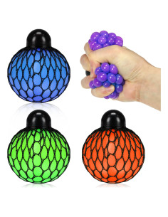 Pelotas Anti Estrés de Silicona Fireboomoon - 3 Piezas 6 cm