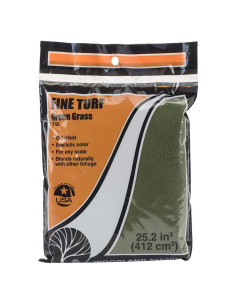 Césped Turf Woodland Scenics Verde Fino 295 a 413 cm